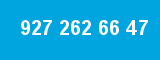 927 262 66 47 927 262 66 47